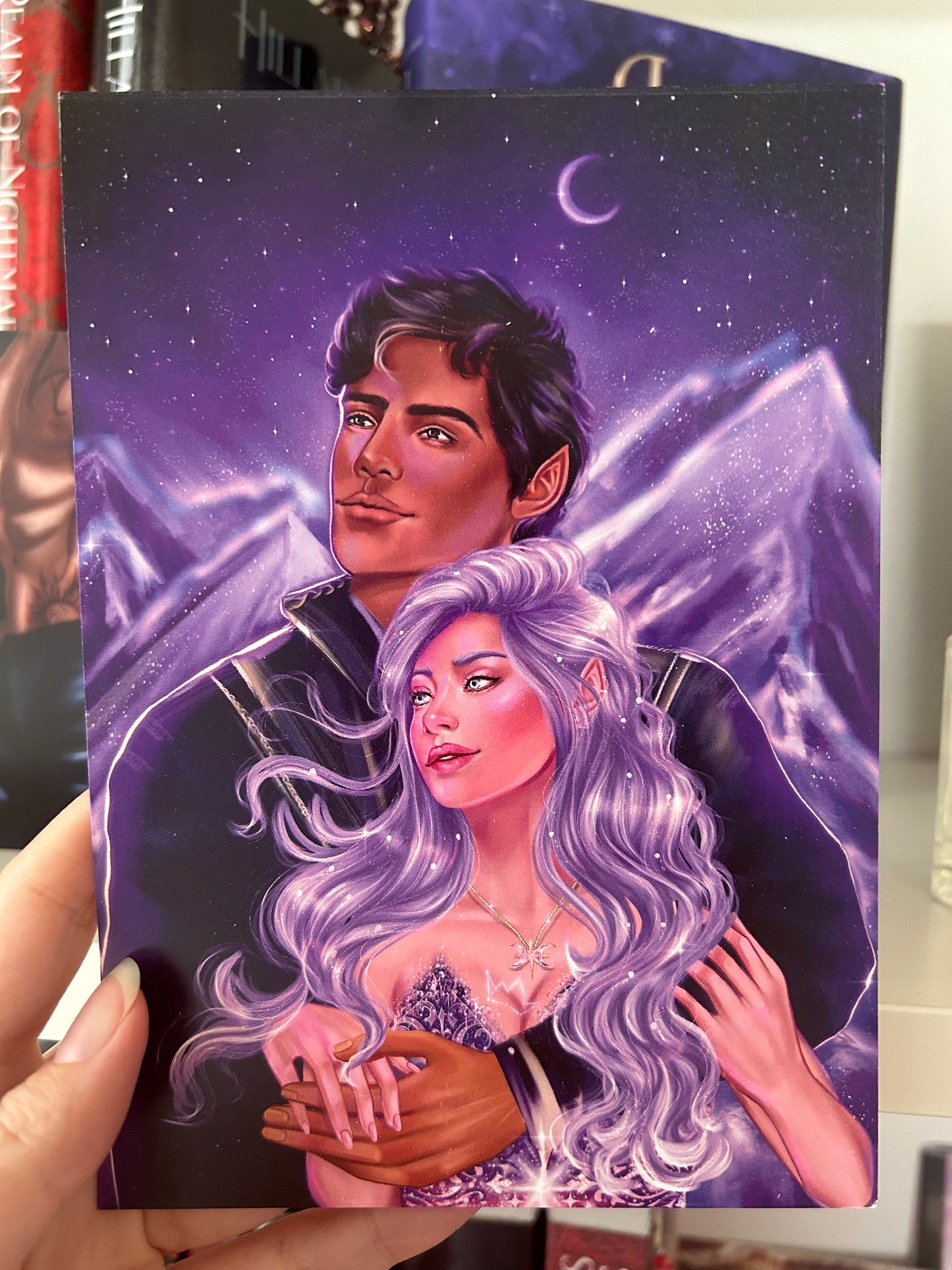Moonfall Peaks Print